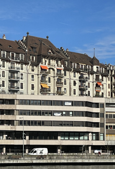 guenin architecte Genève / CH   Rénovation façade et techniques