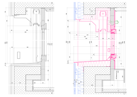 guenin architecte Genève / CH   Rénovation façade et techniques