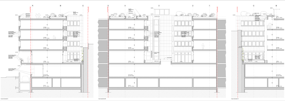 guenin architecte Genève / CH   Rénovation façade et techniques